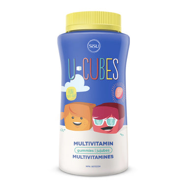 Multivitamines pour enfants - U-Cubes - Sisu - 120 gummies